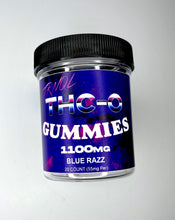 Load image into Gallery viewer, BLUE RAZZ THC-O GUMMIES | 1100mg
